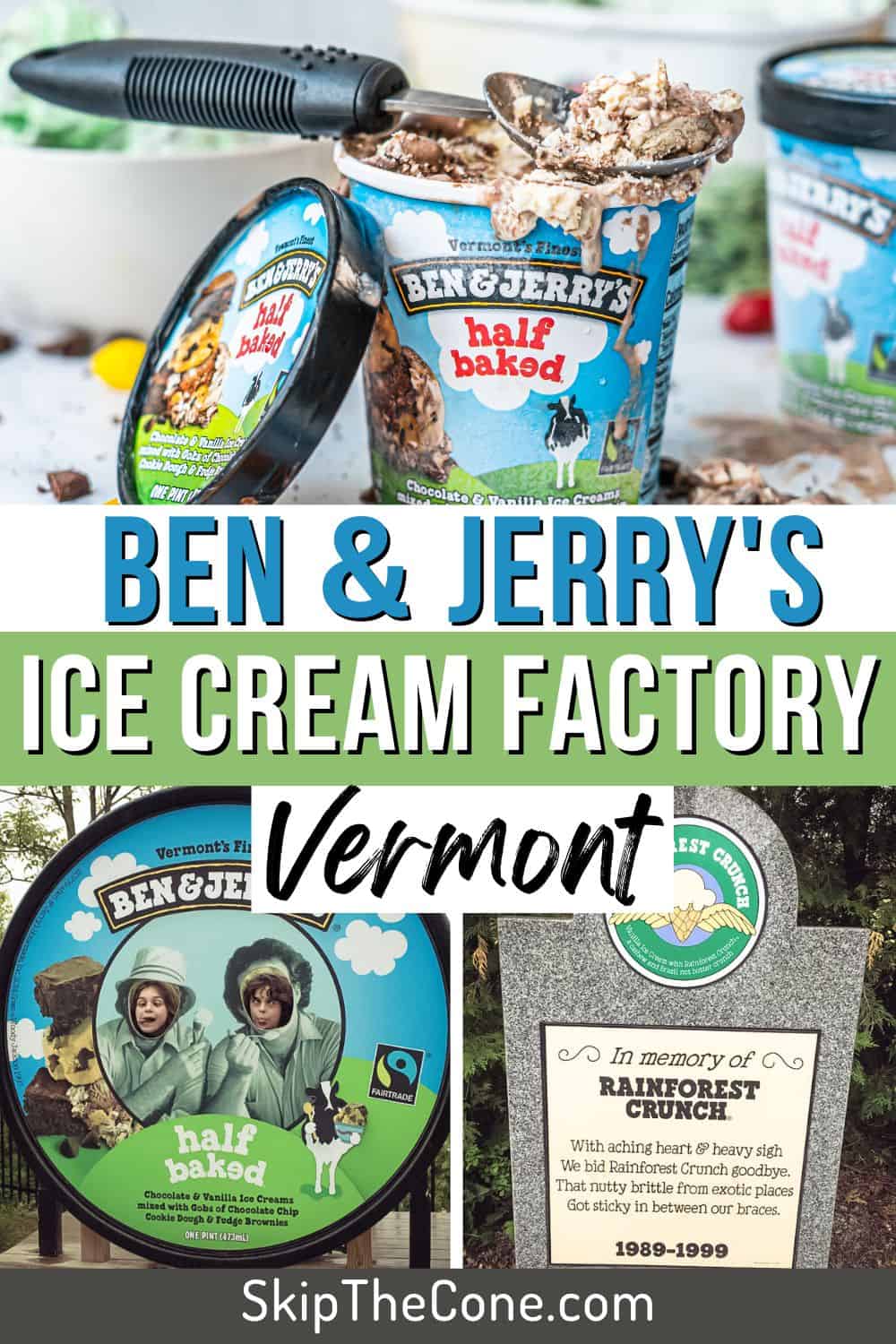 Ben And Jerrys Vermont - Pinterest Pin 1