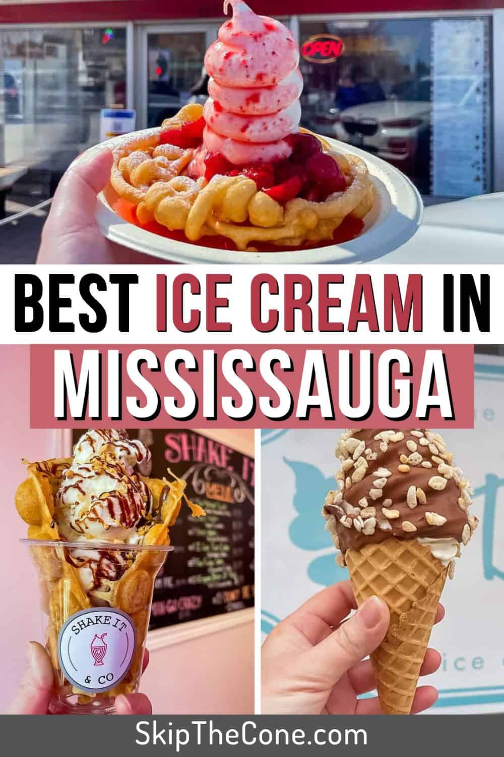 Best Ice Cream in Mississauga - Pinterest Pin 1