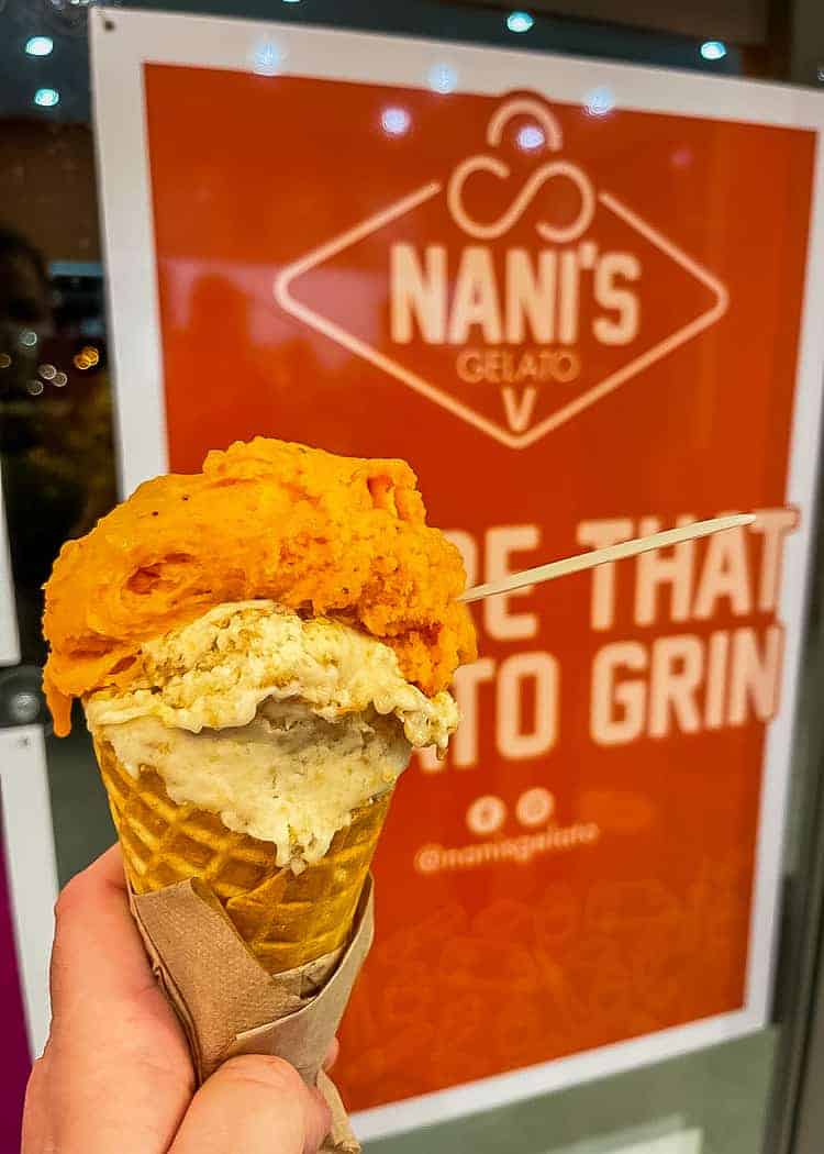 Vegan Ice Cream in a cone