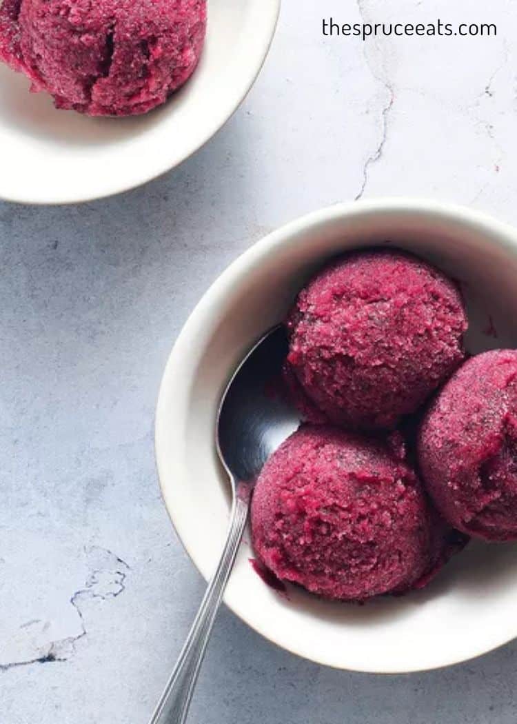 Blueberry Sorbet