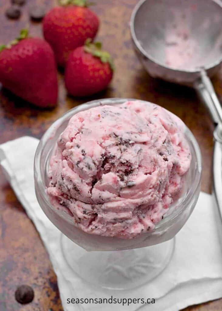 Chocolate Covered Strawberry Ice Cream
