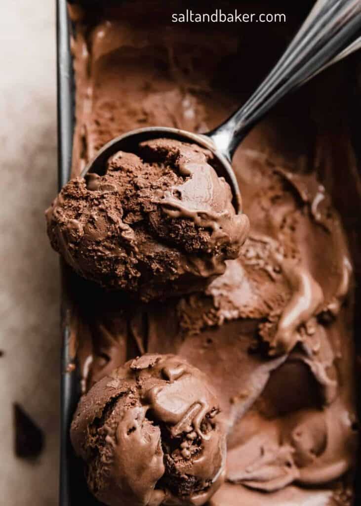 Dark Chocolate Ice Cream
