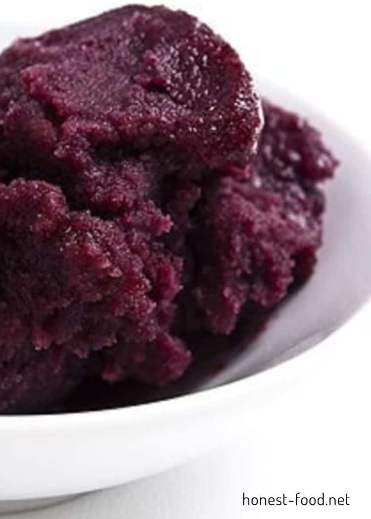 Mulberry Sorbet