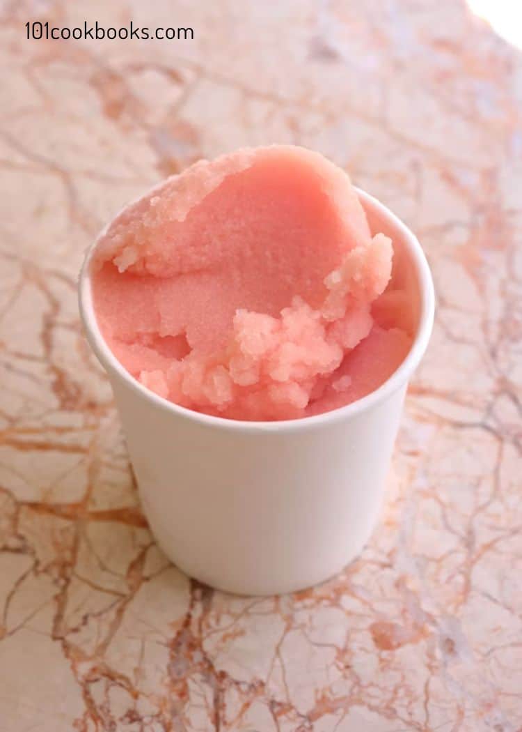Grapefruit Sorbet